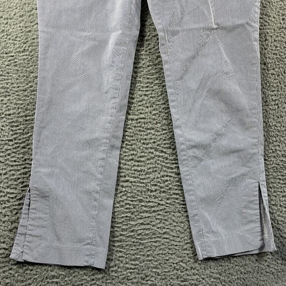 GUIDE BOAT COMPANY PANTS WOMENS 32 BLUE WHITE STRIPE FITS 34x28 MADE IN ITALY - Picture 4 of 10